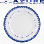 Plato Pan Pastas Azure Lux Vista Alegre