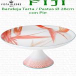 Bandeja de Tarta - Pastas con pie Ø 33cm Vista Alegre FIJI