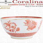 Ensaladera grande Coralina de Porcelanas Vista Alegre