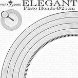 Vista Alegre ELEGANT Plato Hondo Ø 25cm.