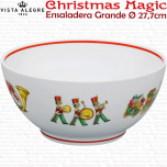 Ensaladera Navideña Vista Alegre Christmas Magic