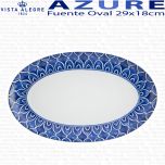 Fuente Oval Mediana 29x18cm Vista Alegre AZURE LUX