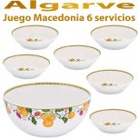 Juego de Macedonia 6 servicios 7 piezas