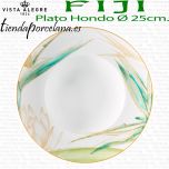 FIJI Vista Alegre Plato Hondo Porcelana