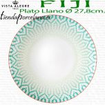 Platos Llanos FIJI Vista Alegre Porcelana