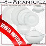 Vajilla Aranjuez Vista Alegre 57 piezas barata
