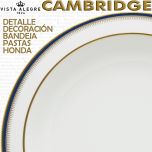 Fuente Redonda Honda Vista Alegre Cambridge detalle decoración