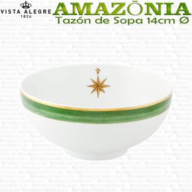AMAZONIA Vista Alegre Tazon de Sopa Bol Consomé colección porcelana