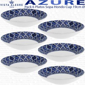 Plato Cuenco Cup Hondo Sopa Vista Alegre AZURE LUX