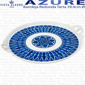 Bandeja con Asas de Tarta Vista Alegre AZURE LUX