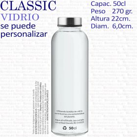 Trasera botellas Verre Classic 50cl agua local Culligan Cristal Vidrio
botella de agua personalizada para restaurantes
Botellas de cristal y vidrio personalizadas y vitrificadas, vidriadas a 600ºC para hosteleria, cafeterias, restaurantes, hoteles horec