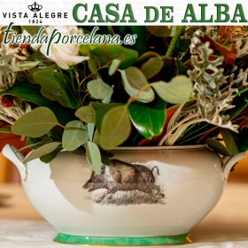 Casa de Alba Centro de Mesa Sopera Vista Alegre