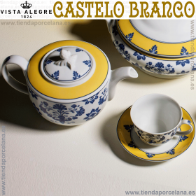 Tetera y taza te vista alegre Castelo Branco