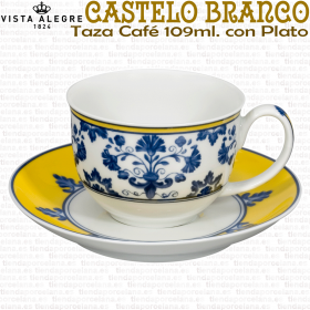 CASTELO BRANCO Taza Café con Plato Vista Alegre