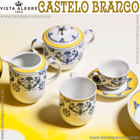 tazas cafe lechera azucarero vista alegre castelo branco vista alegre