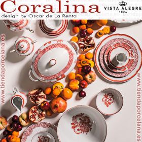 Colección porcelanas vista alegre coralina