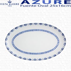 Fuente Oval Pequeña 25x16cm. Vista Alegre AZURE LUX