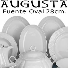 Vajilla moderna Augusta Santa Clara Fuente Oval 28 cm.