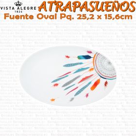 Fuente Oval Pequeña 25x15cm ATRAPASUEÑOS