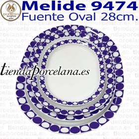 Porcelanas Pontesa Fuentes Ovales Vajillas Santa Clara Melide 9474