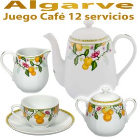 Jugo Cafe Vista Alegre Algarve 12 servicios 27 piezas