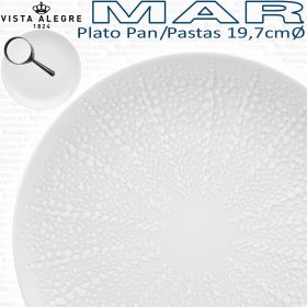 6 Platos Pan / Pastas 19,7cm Ø Vista Alegre colección MAR