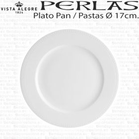 Plato Pan / Pastas Perla Vista Alegre Ø 17cm. Hogar / Hostelería