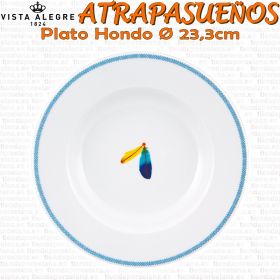 Atrapasueños Plato Hondo 23 cm colección vajillas vista alegre porcelana