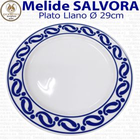 Melide Salvora Plato Llano 29cm Porcelanas Pontesa Santa Clara