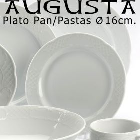 Vajilla clasica barata Augusta Pontesa Plato Pan Pastas 16cm 