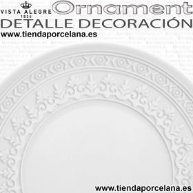 ORNAMENT Detalle decoracion Plato Pan Pastas Vista Alegre