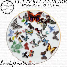 Plato Postre Ø 19,8cm. Vista Alegre BUTTERFLY PARADE by Christian Lacroix