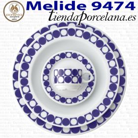 Vajilla Santa Clara Melide 9474 Porcelanas Pontesa