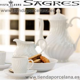 SAGRES Vista Alegre Corte Inglés Taza Café con Plato