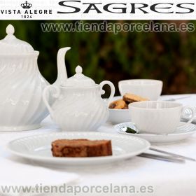 Servicio de Té completo Porcelana Vista Alegre SAGRES