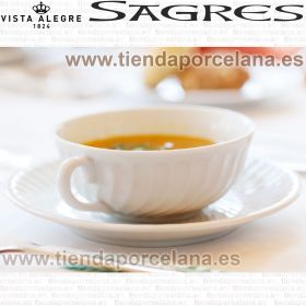 Taza Consomé con Plato Vista Alegre SAGRES