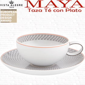 Taza Té con Plato Vista Alegre MAYA