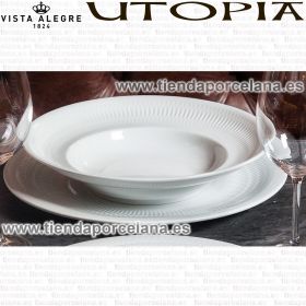 Plato hondo Sopa UTOPIA Vista Alegre Porcelana Decorada relieve