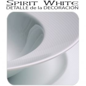 Vista Alegre spirit White Blanco detalle de la decoración