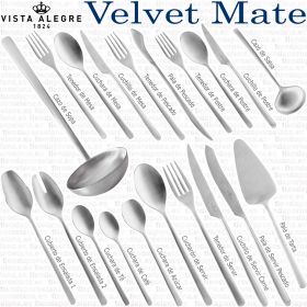Piezas disponibles VELVER MATT cubertería Vista Alegre