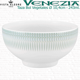 Taza Bol Cazoleta Vegetales VENECIA Verde Vista Alegre