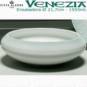Ensaladera Mediana VENECIA Vista Alegre porcelana verde