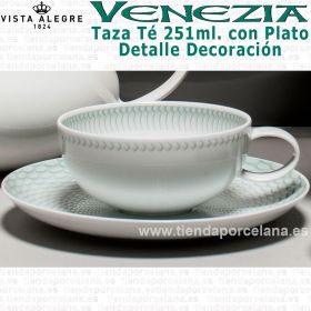 Taza Té con Plato Vista Alegre VENEZIA Vista Alegre porcelana