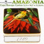 AMAZONIA Caja de Cartas Baraja 53x147x112mm Vista Alegre