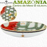 Centro de Mesa bandeja redonda frutero vista alegre AMAZONIA