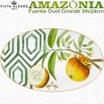 Fuente Oval Grande 39x24cm AMAZONIA Vista Alegre