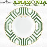 PLATO PASTA 28cm Ø Vista Alegre porcelana AMAZONIA
