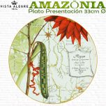 AMAZONIA Vista Alegre Bajo Platos Presentación 33cm