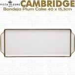 Bandeja Fuente Plum Cake Vista Alegre Cambridge