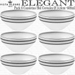 Pack 6 Cazoletas / Bol Cereales Ø 14,6cm - 608ml. Vista Alegre ELEGANT